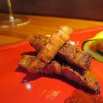 Ristorante Pinocchio - 藁で燻した備前牛リブロースのロースト
      