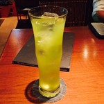 USHIO - 静岡緑茶割り（600円）