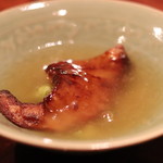 にしぶち飯店 - フカヒレ炙り 干し貝柱のスペシャリテ