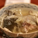 にしぶち飯店 - スッポンのカップスープ