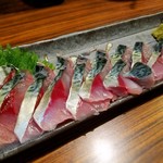 もつ焼 あぶさん - 鯖の刺身