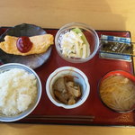 盛岡月が丘食堂 - 朝食セット（３５０円）