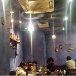 ダバ インディア - 深海のような？店内