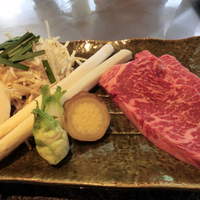 佐賀牛 季楽 銀座  - 本日の食材