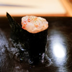 すし蓑 - 縞海老と味噌