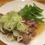 麺酒場ひかる - 白レバーの炙り