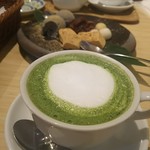 GB style-CAFE - 抹茶のカプチーノ