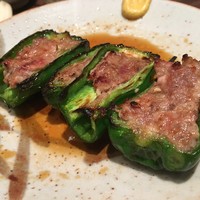 鳥茂 - ピーマン肉詰め