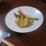 松見寿し - 揚げ物と野菜の煮びたし