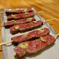焼鳥 みずき - 飛騨牛イチボ串