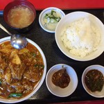 楓林 - 豚四川香り炒め定食