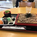 松葉寿司 - ざるそば定食