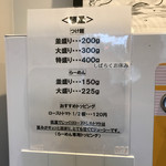 中華蕎麦 生る - などなど