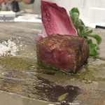 Grand rocher - ミディアムレアの焼き加減でした〜(*´◒`*)