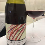 Grand rocher - このピノノワールは有機栽培で作っているそうです