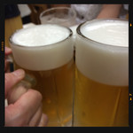 三忠食堂 - 生ビールで乾杯！