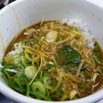 彩色ラーメンきんせい - カレー仕立ての味噌らーめん（〆ご飯）