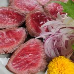 Hiroshima Shuten Douji - 広島牛のたたき！《８７１円》最高の肴