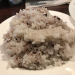 ルセット シェ イイナ - 黒米 大盛。