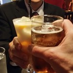 ネパール民族料理 アーガン - 先ずは『かんぱ〜い♪』