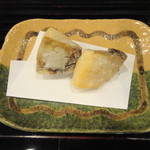 新ばし 笹田 - 鮑のから揚げ