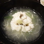 新ばし 笹田 - 新玉葱と葱と鱧