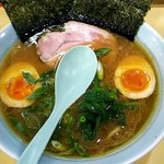 横浜家系らーめん 古口家 - 醤油ラーメン並盛¥650＋味玉¥100