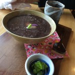 日本茶甘味処あずき - 白玉ぜんざい