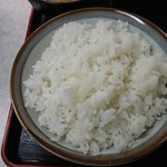 Hibari Shokudou - ミックスB定食：白飯