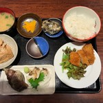貝屋の台所 - 【KAIYAセット（ツブ貝刺）…1,280円】2017/5