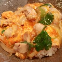 自家製粉石臼挽きうどん 青空blue 本店 - 20170620親子丼