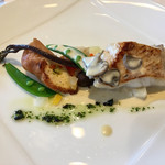 シェヌー - 「アイナメのポワレ」…一口もくれません…(>_<)