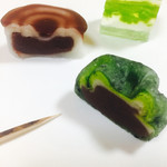 美鈴 - 夏の和菓子  断面