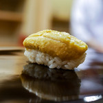 日本橋蛎殻町 すぎた - 2017/5_ムラサキ雲丹