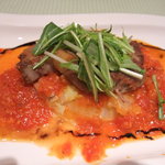 ビストロ インコントロ - メイン：豚肩ロース