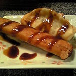 盧山 - サービスでいただきました！　2011/2/19　棒餃子・揚げ餃子