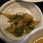 中国レストラン 雪園 - ザーサイ