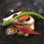 祇園もりわき - とり貝と長芋の水無月