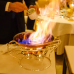 ロオジエ - チェリー類をキルシュでフランベ