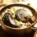 イカ墨ビリヤニ