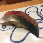 一心鮨 光洋 - 鯖  ゴマサバとヒラサバのハイブリットらしい