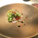 レストランエール - 天使海老のサラダ