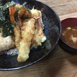 谷町 一味禅 - スペシャル天丼（￥1000）