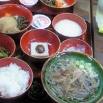 山侊 - そば定食