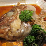 一心鮨 光洋 - ふっくら鯛のお頭