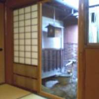 洲さき - 庭から望むお庭