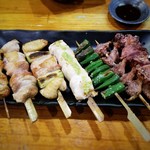炭火串焼屋 なつや - 串焼き7本盛
