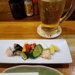 炭火串焼屋 なつや - お通し