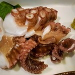 もつ焼 あぶさん - 島タコ刺