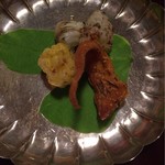 松川 - 伊勢海老、玉蜀黍、ばちこ